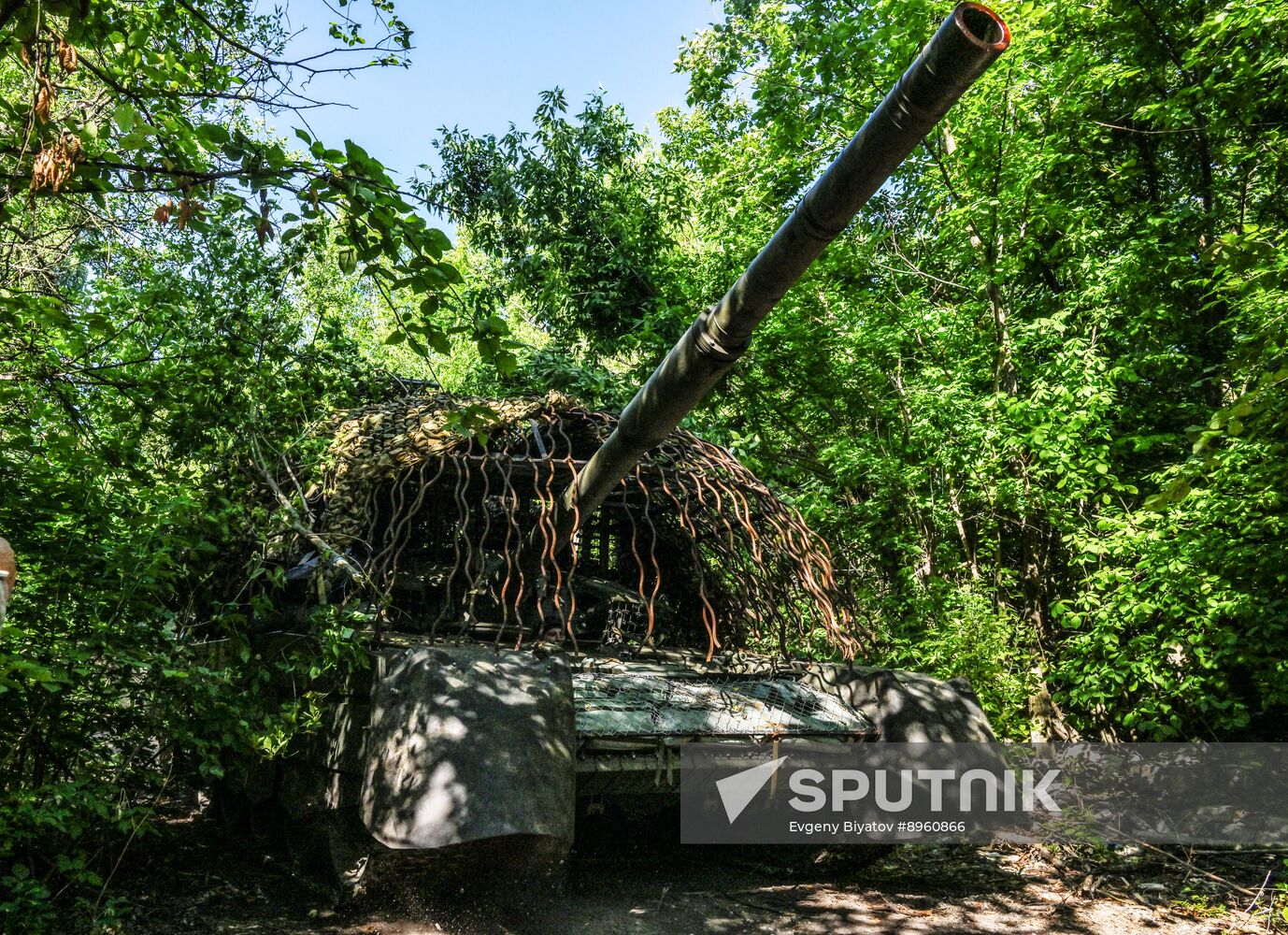 Russia Ukraine Military Operation Tank Units