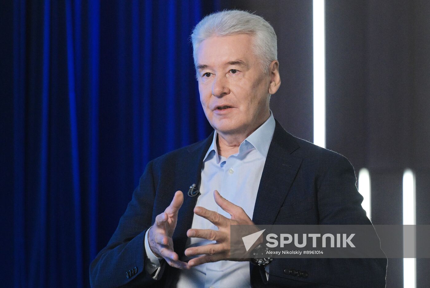 Russia Moscow Mayor Interview