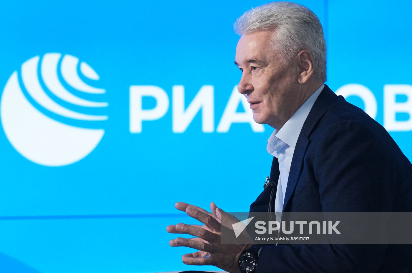 Russia Moscow Mayor Interview