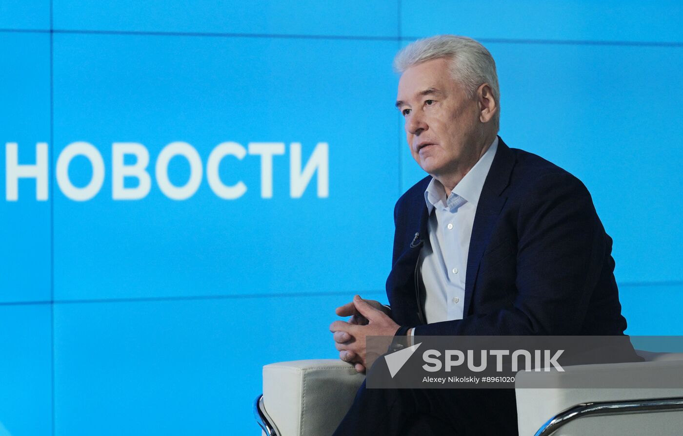 Russia Moscow Mayor Interview