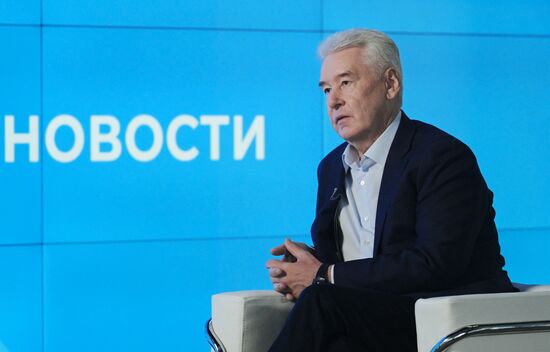 Russia Moscow Mayor Interview