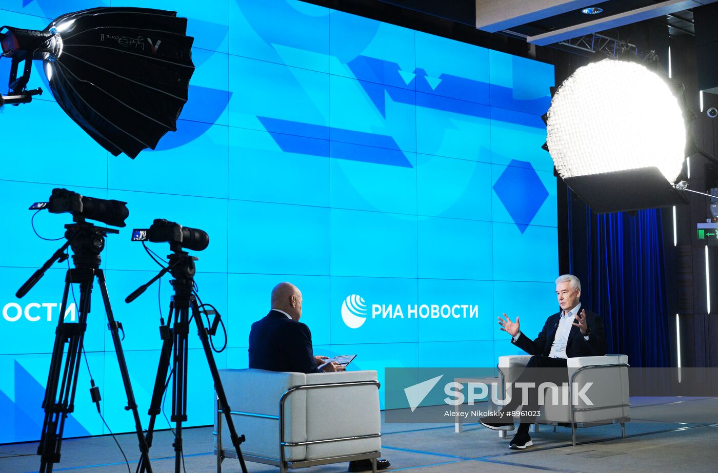 Russia Moscow Mayor Interview