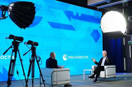 Russia Moscow Mayor Interview