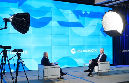 Russia Moscow Mayor Interview