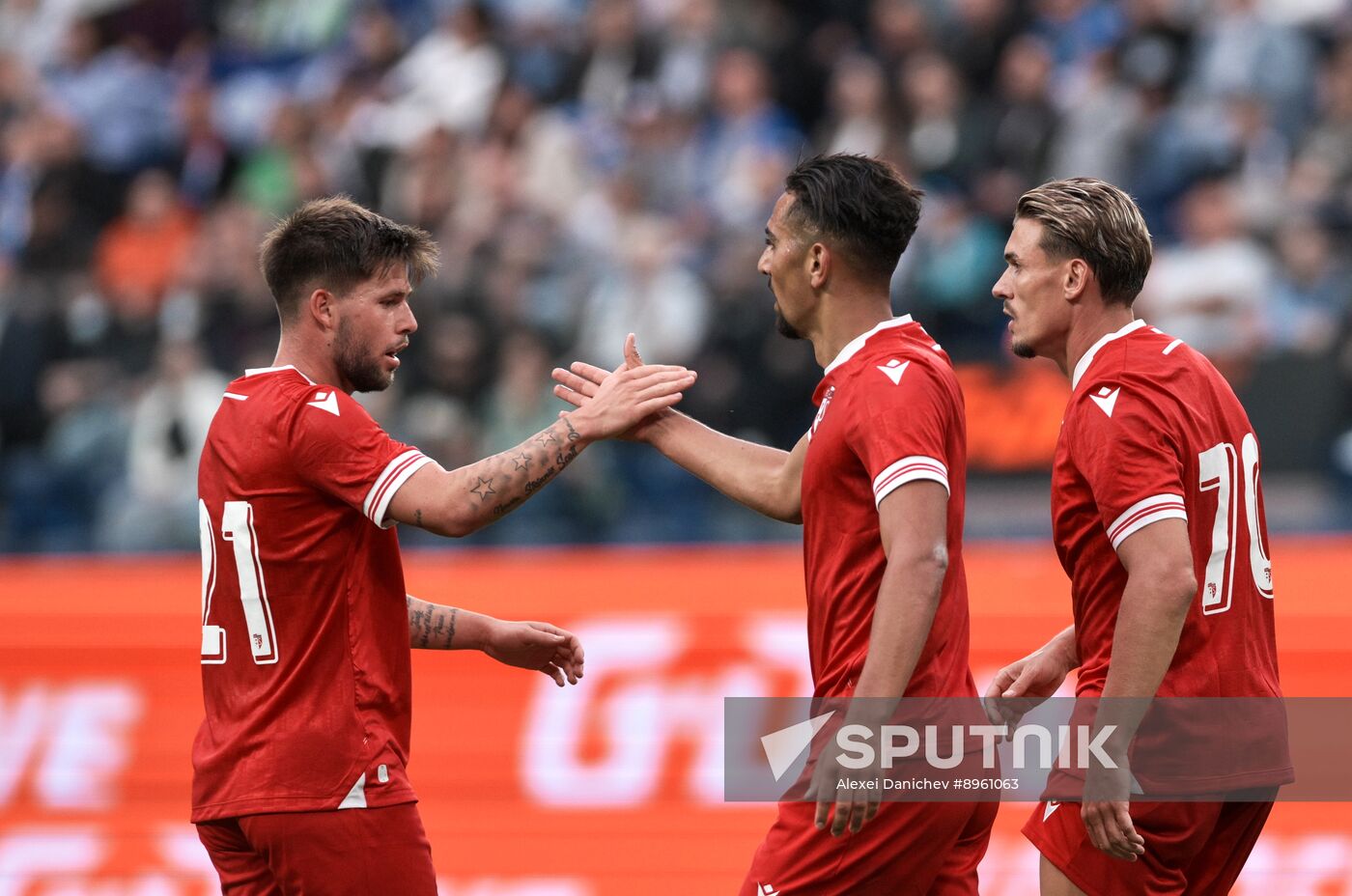 Russia Soccer Friendly Zenit - Sion