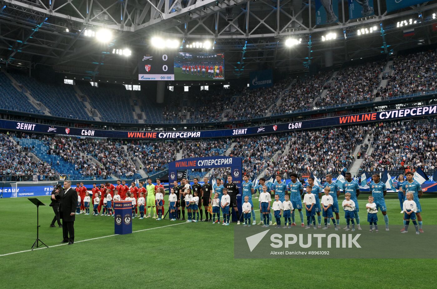 Russia Soccer Friendly Zenit - Sion