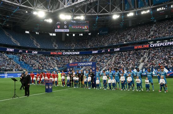 Russia Soccer Friendly Zenit - Sion