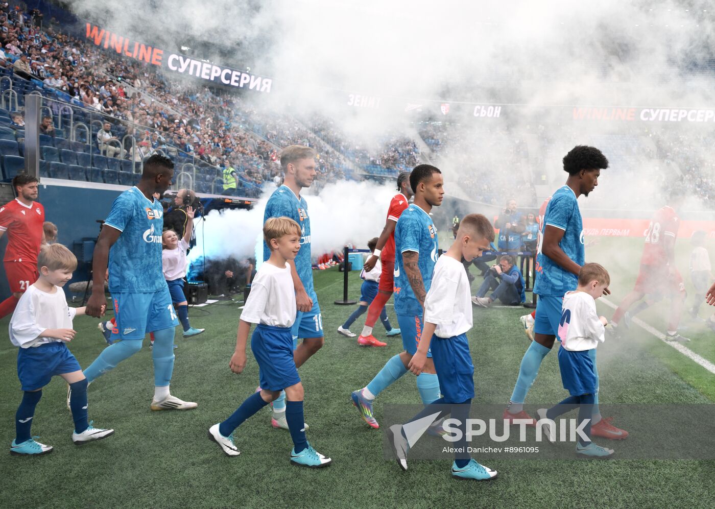 Russia Soccer Friendly Zenit - Sion