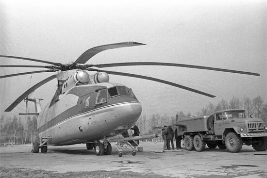Mil Mi-26T Halo helicopter