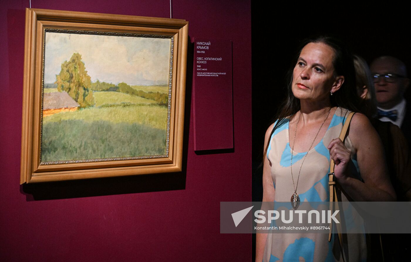 Russia Art Kuindzhi Krymov Exhibition