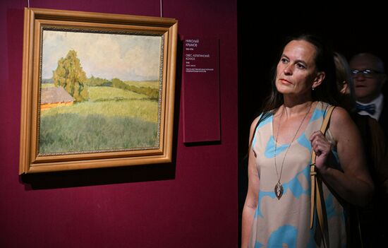 Russia Art Kuindzhi Krymov Exhibition