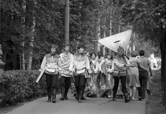 Folk festival at Kolomenskoye Museum Reserve