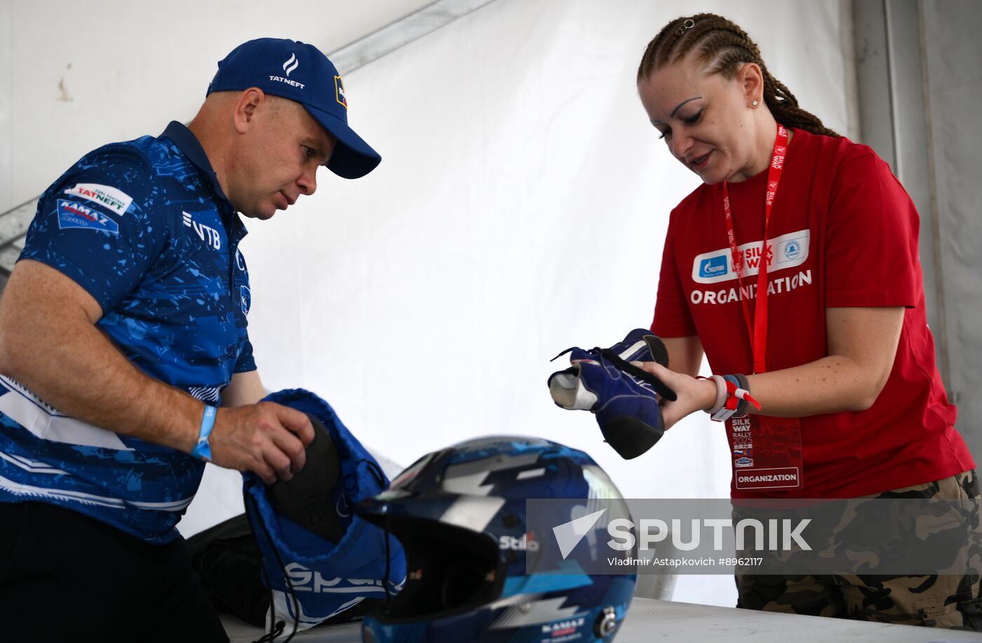 Russia Silk Way Rally Preparations