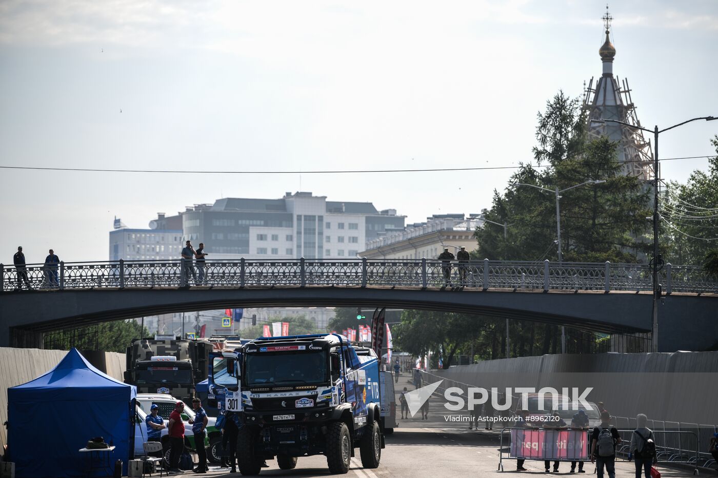 Russia Silk Way Rally Preparations