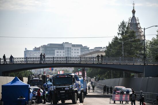 Russia Silk Way Rally Preparations