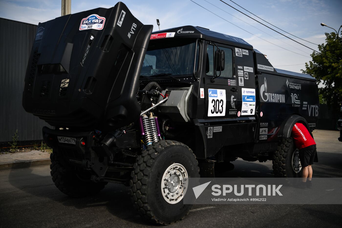 Russia Silk Way Rally Preparations
