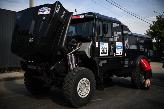 Russia Silk Way Rally Preparations