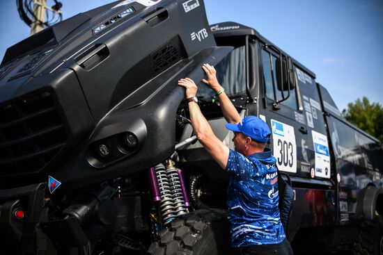 Russia Silk Way Rally Preparations