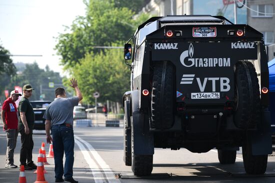 Russia Silk Way Rally Preparations