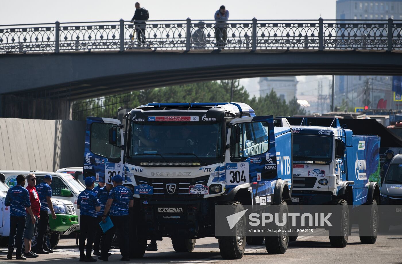 Russia Silk Way Rally Preparations