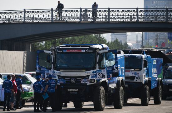 Russia Silk Way Rally Preparations
