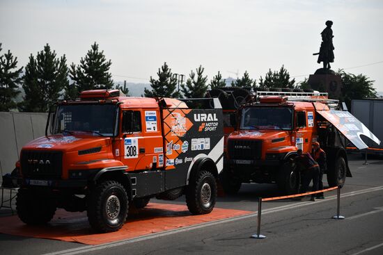 Russia Silk Way Rally Preparations