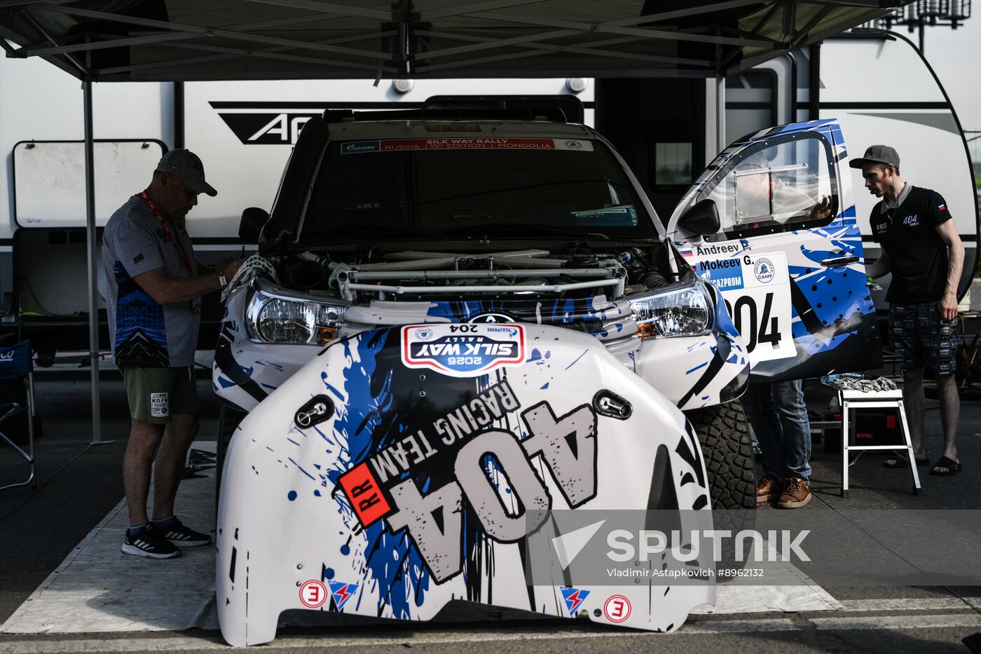 Russia Silk Way Rally Preparations