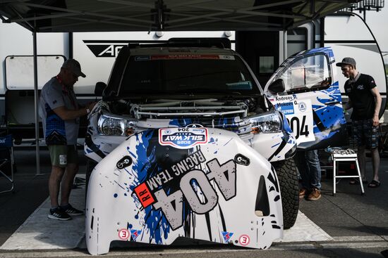 Russia Silk Way Rally Preparations