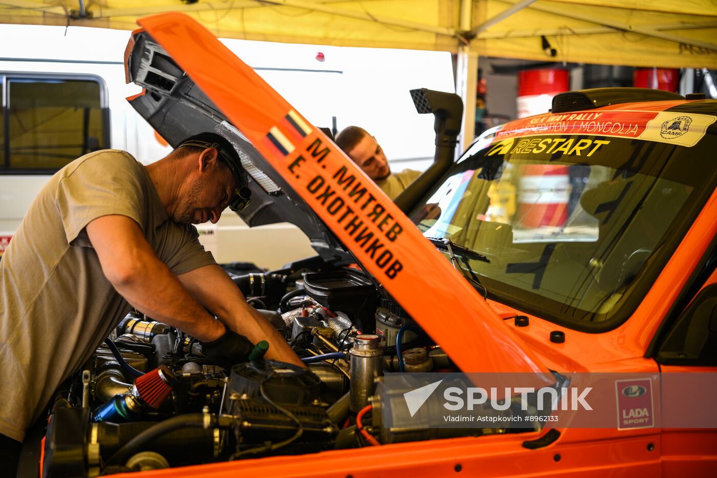Russia Silk Way Rally Preparations