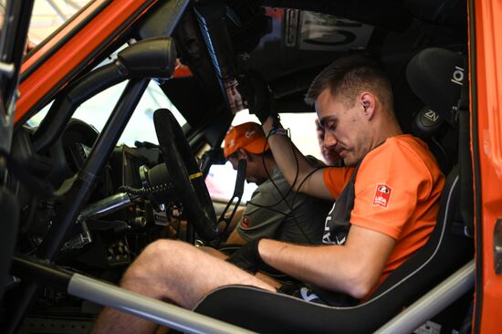 Russia Silk Way Rally Preparations