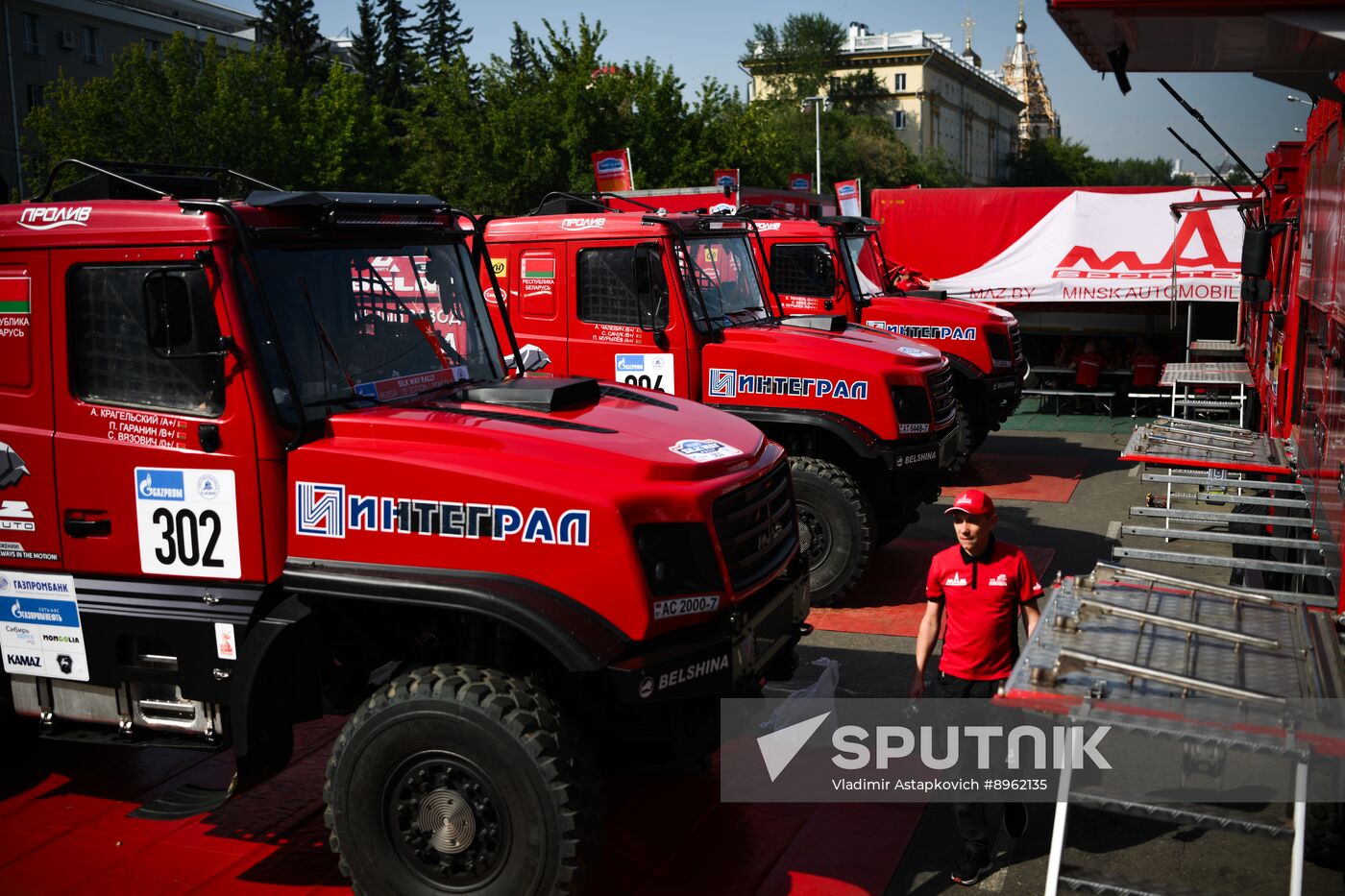 Russia Silk Way Rally Preparations