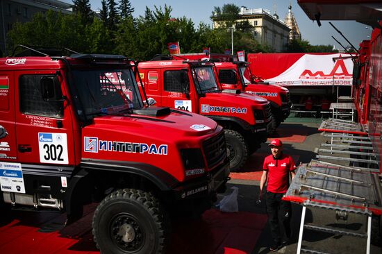 Russia Silk Way Rally Preparations