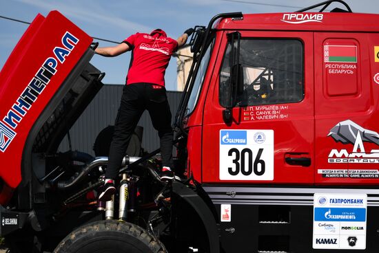 Russia Silk Way Rally Preparations