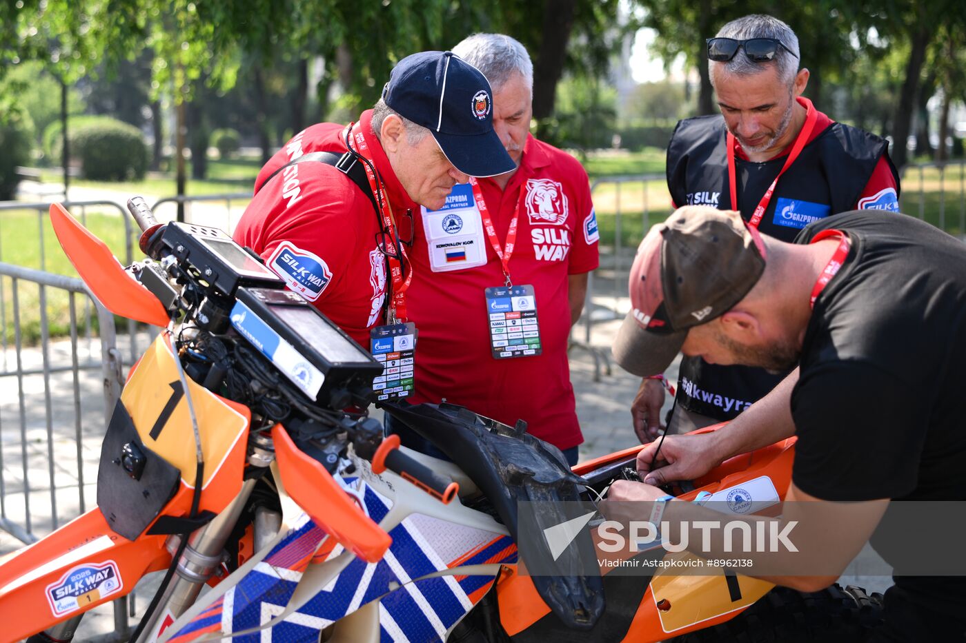 Russia Silk Way Rally Preparations
