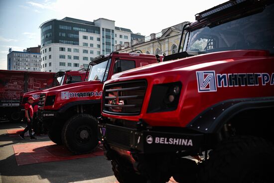 Russia Silk Way Rally Preparations