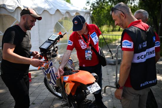 Russia Silk Way Rally Preparations