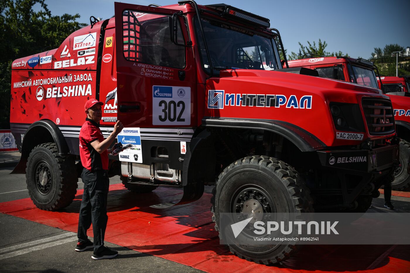 Russia Silk Way Rally Preparations