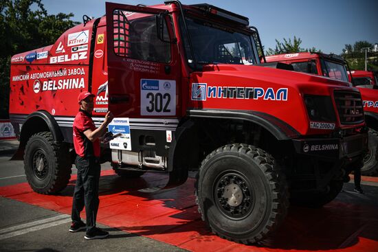 Russia Silk Way Rally Preparations