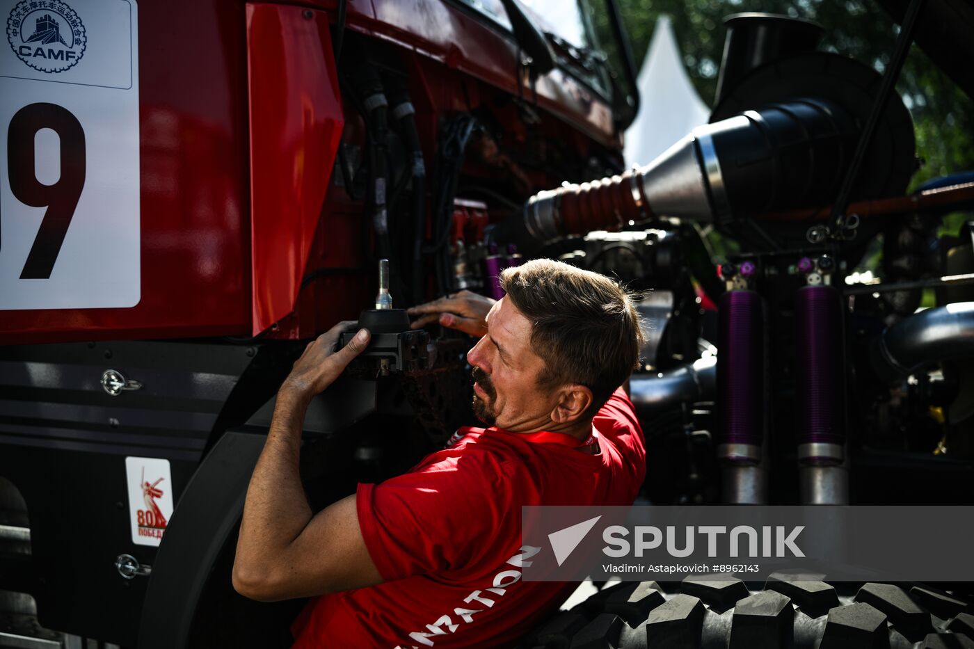 Russia Silk Way Rally Preparations