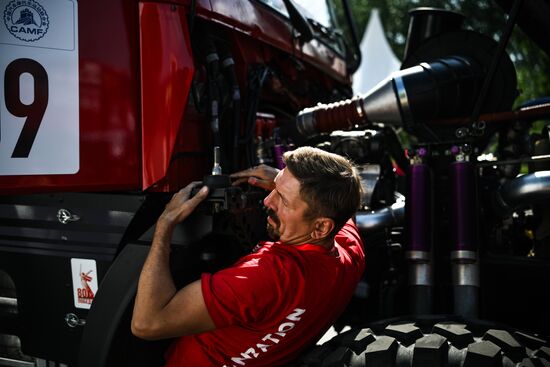 Russia Silk Way Rally Preparations