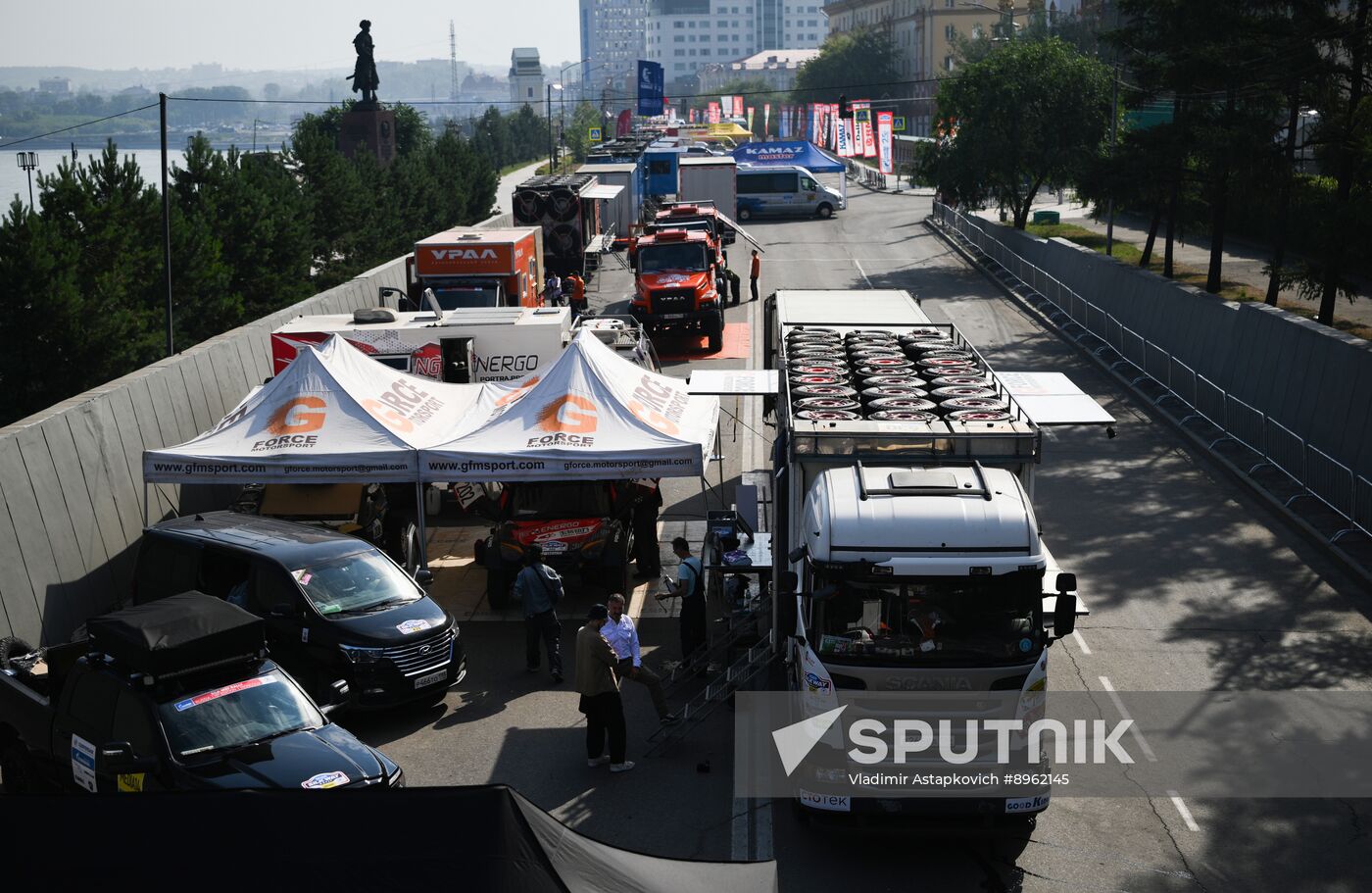 Russia Silk Way Rally Preparations