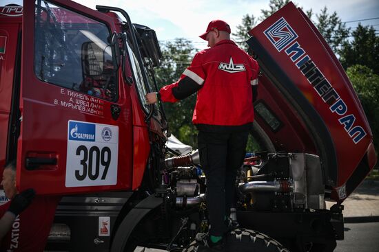 Russia Silk Way Rally Preparations