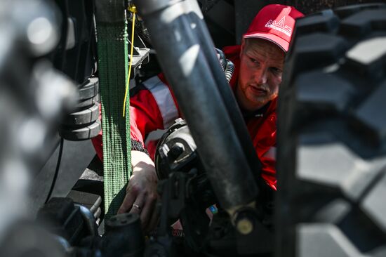 Russia Silk Way Rally Preparations