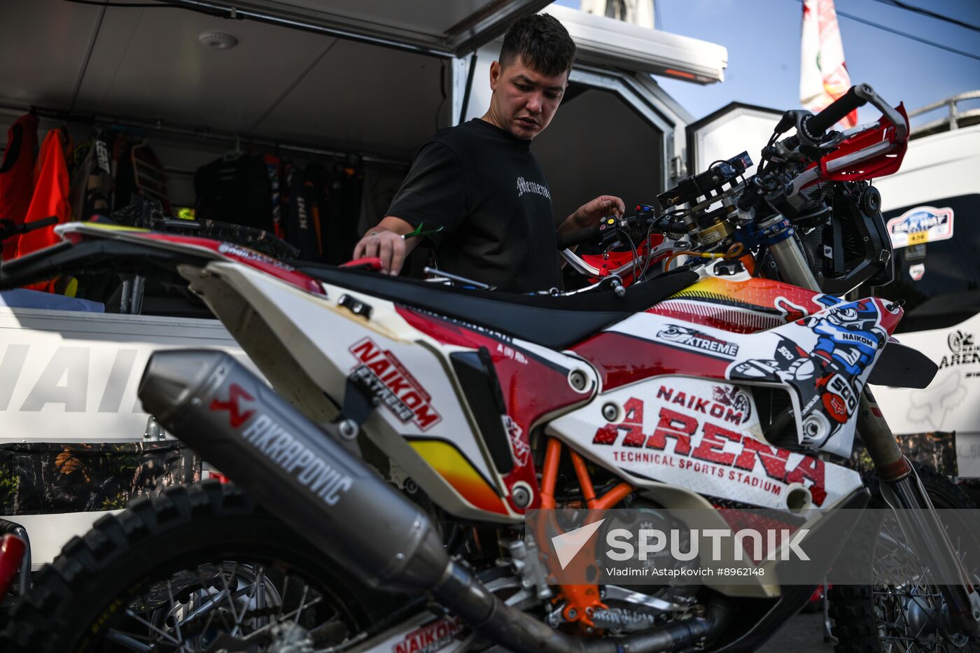 Russia Silk Way Rally Preparations