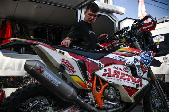 Russia Silk Way Rally Preparations