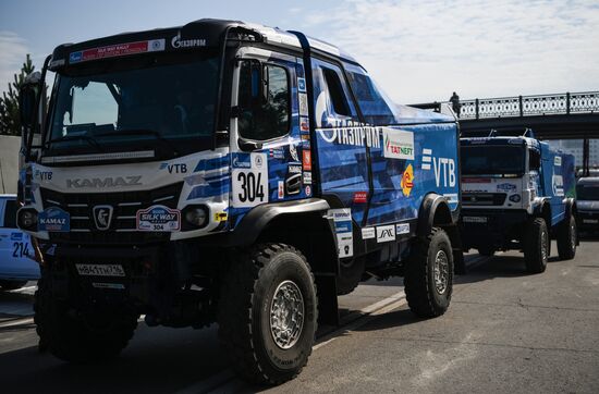 Russia Silk Way Rally Preparations