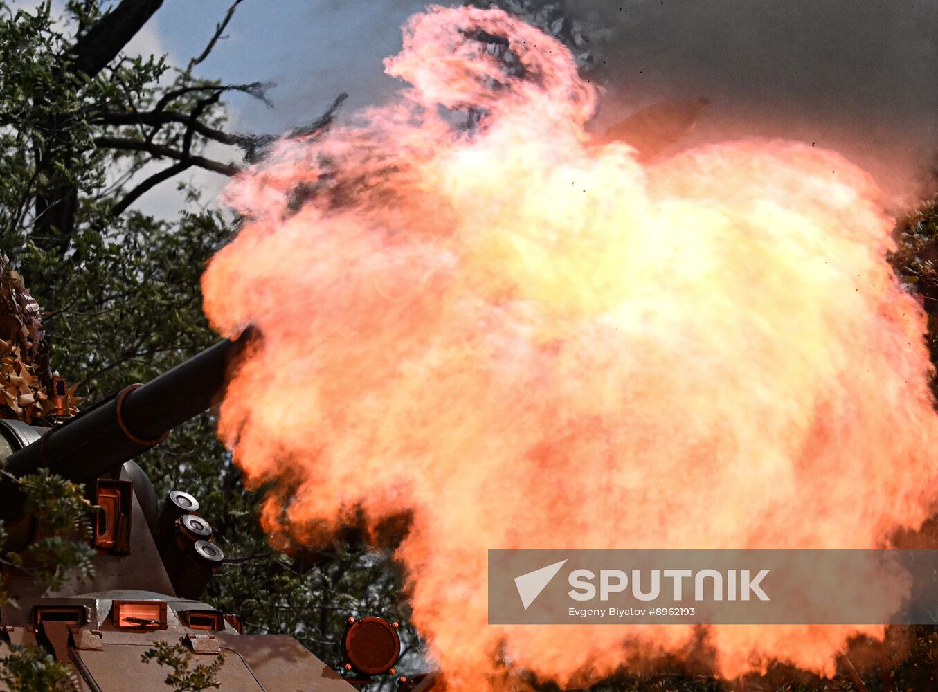 Russia Ukraine Military Operation Artillery Units