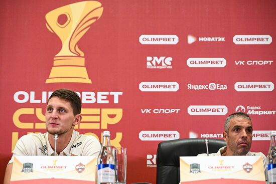 Russia Soccer Supercup CSKA Training