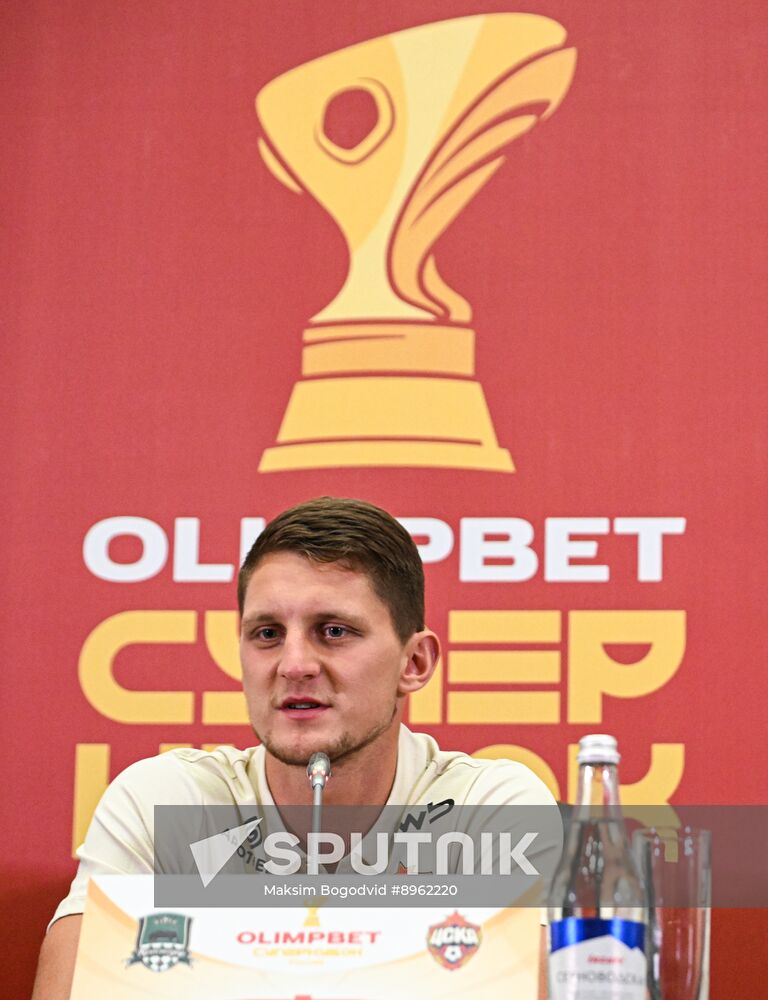 Russia Soccer Supercup CSKA Training