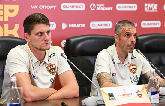 Russia Soccer Supercup CSKA Training